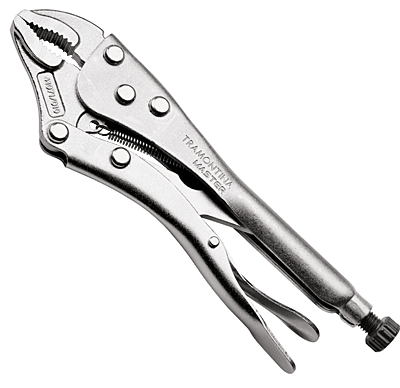 Pinza de presion 10" mordaza curva 41071110 Tramontina 12?