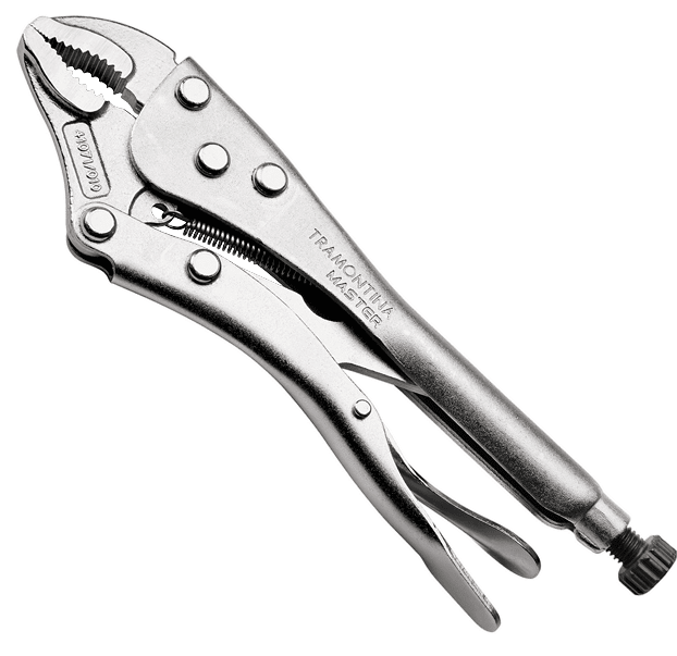 Pinza de presion 10" mordaza curva 41071110 Tramontina 12?