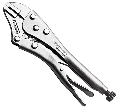 Pinza de presion 10" mordaza recta 41074110 Tramontina 12?