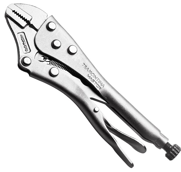Pinza de presion 10" mordaza recta 41074110 Tramontina 12?