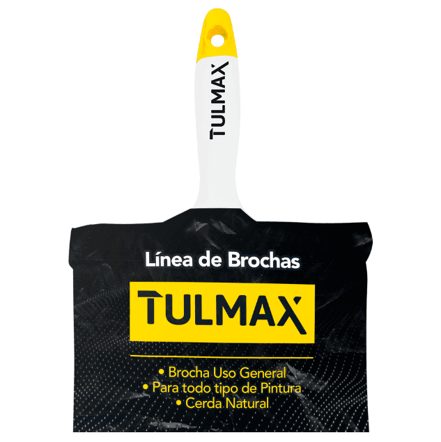 Brocha para uso general cerda natural 1 1/2" BTM003 Tulmax 18#