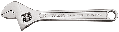 Llave perico cromada 10" 41016510 Tramontina 6