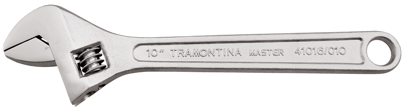 Llave perico cromada 10" 41016510 Tramontina 6
